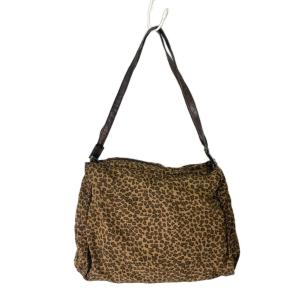 ミニハンドバッグ トートバッグ アニマル柄 ヒョウ柄 ブラウン GY06