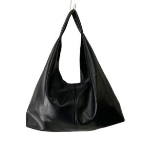 トライアングルBAG トートバッグ ワンショルダー ブラック