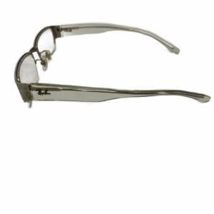 Ray-Ban ハーフリム メガネ サングラス 53ロ17 クリアカラー