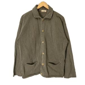 製品染めカバーオール スウェット ジャケット 4 グレー GY06