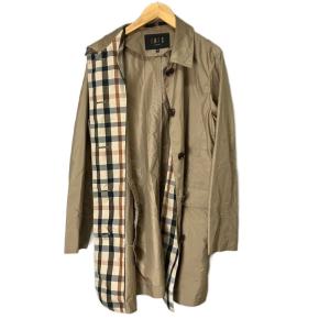 DAKS ステンカラーコート コート ミドル丈 42 ベージュ GY06