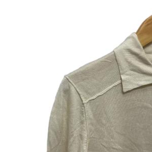 Max Mara 長袖 ニットシャツ シャツ カジュアル S アイボリー GY06