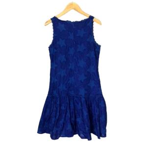 MARC by MARC JACOBS ワンピース ひざ丈 ノースリーブ 星柄 0 ブルー GY06