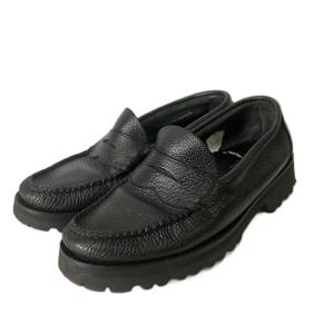 × BARNEYS NEW YORK ローファー コインローファー シボ