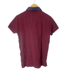 POLO RALPH LAUREN ポロシャツ カットソー ビッグボニー 半袖 XS ボルドー ネイビー