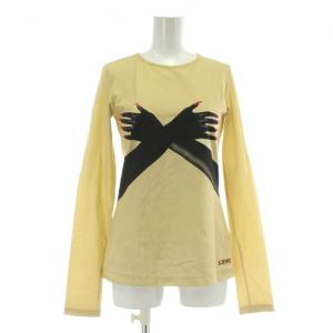 Tシャツ M ベージュ ブラック S540Y07XBG