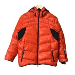 EA7 ダウンジャケット ジャケット ジップアップ ダウン XL オレンジ 1W362271267