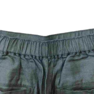 Framework リネンパンツ ワイド パンツ 36 ブラック GY06