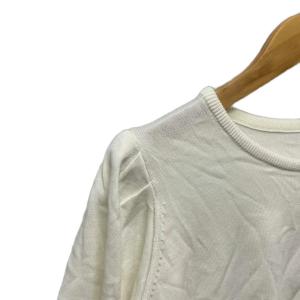 Spick&Span ニット セーター クルーネック 半袖 アイボリー GY06