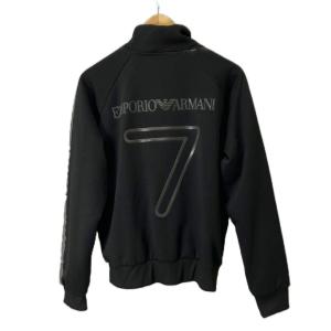 EMPORIO ARMANI EA7 リバーシブルジャケット トラックジャケット ロゴ S グレー