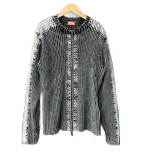 FULL ZIP K MATTY 25FW ニット セーター ジップアップ S グレー A17464