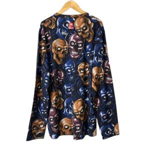 Supreme ×Marmot Base Layer L/S Top Skull