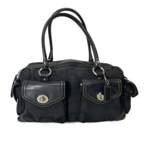 ボストンバッグ バッグ ハンドバッグ シグネチャー ブラック 6232