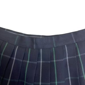 burberrys ウールスカート プリーツ ネイビー