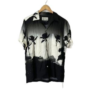 森山大道 guilty parties HAWAIIAN SHIRT アロハシャツ 開襟 半袖 M ブラック