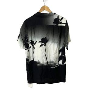 WACKO MARIA 森山大道 guilty parties HAWAIIAN SHIRT アロハシャツ 開襟 半袖 M ブラック
