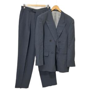 スーツ セットアップ ジャケット パンツ 90S オールド 4 ブルー