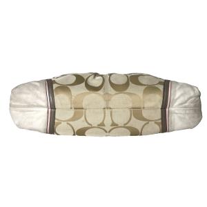 COACH ハンドバッグ トートバッグ シグネチャー キャンバス レザー F17446 ベージュ