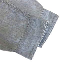 visvim 18SS LUMBER SHIRT コットンシャンブレー ランバー 長袖シャツ 2 インディゴブルー 0118105011024