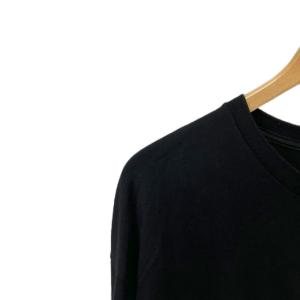 STUSSY Tシャツ 長袖 総柄 リンクスロゴ XL ブラック