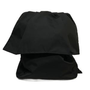 × ラフシモンズ RAF SIMONS Female リュック デイパック ブラック EK84D64W