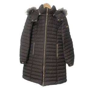 CIMA ウール ダウンコート ラクーンファー 2way LTA20A4581 ダークブラウン系