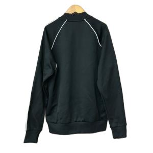 adidas トラックジャケット ジャージ ラグラン トレフォイル L ブラック