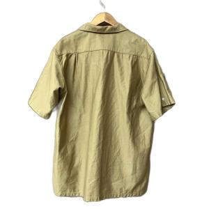 WAREHOUSE 3091 S/S OPEN COLLAR SHIRTS シャツ 半袖 42 ベージュ