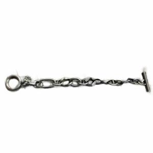 マンテル チェーンブレスレット ブレスレット バングル シルバーカラー