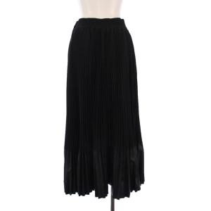 HYKE 24AW TAFFETA FAUX-LEATHER PLEATED スカート