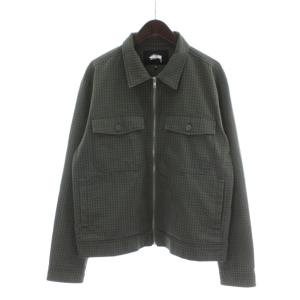 Check Garage Jacket L カーキ 115534
