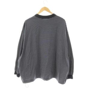 is-ness BALLOON STRIPES LONG SLEEVE T SHIRT Tシャツ カットソー ボーダー