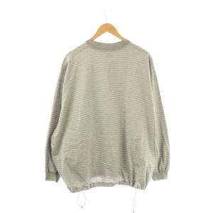 is-ness BALLOON STRIPES LONG SLEEVE T SHIRT Tシャツ カットソー 長袖 ボーダー
