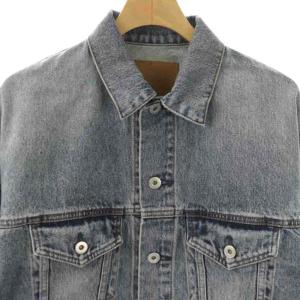 23AW Cropped Denim ジャケット デニム F ブルー /HK OS