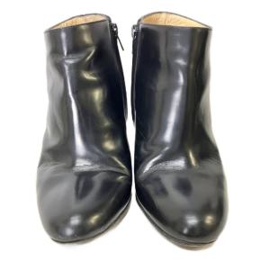 Christian Louboutin ショートブーツ ラウンドトゥ サイドジップ 39 ブラック