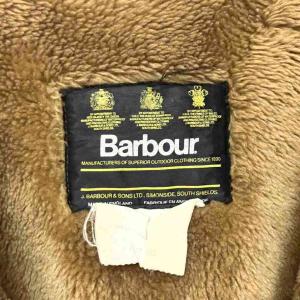 Barbour ベスト ライナーベスト ヴィンテージ 裏ボア 40 ブラウン