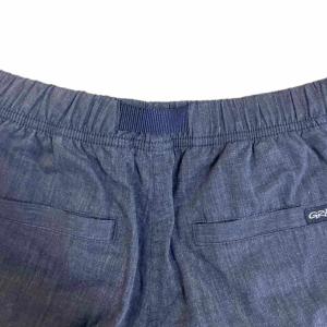 GRAMiCCi Narrow pants クライミング 麻混 パンツ M ブルー