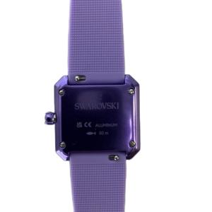 SWAROVSKI クオーツ アナログ 時計 2針 ラバー パ＾プル