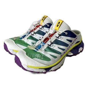Salomon ×MM6 XT-4 MULE SNEAKERS 26cm ホワイト パープル