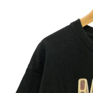 A BATHING APE Tシャツ カットソー プリント 半袖 L ブラック