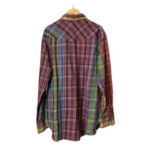 POLO RALPH LAUREN ウエスタンシャツ new classic western チェック L レッド