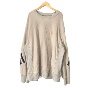 XXL RIB SWEAT トレーナー スウェット クルーネック 00 ベージュ ABH-SW-U02