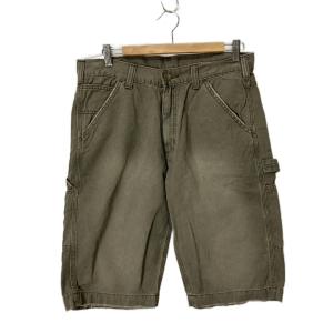 ショートパンツ ハーフパンツ フェード加工 カーゴ 32 カーキ
