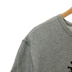 STUSSY 半袖トレーナー スウェット クルーネック シャドーマン XL グレー