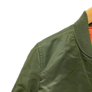 ALPHA INDUSTRIES MA-1 フライトジャケット ミリタリー XS カーキ