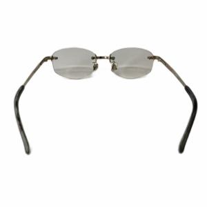 ALFRED DUNHILL サングラス 眼鏡 リムレス 縁無し スクエア 度入り 55ロ17 ゴールドカラー GY06
