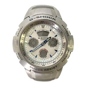 腕時計 ウォッチ アナログ デジタル コックピット ステンレス シルバーカラー G-701D-4AJF