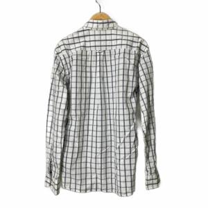 Maison Kitsuné チェックシャツ 長袖 ボタンダウン 40 グレー