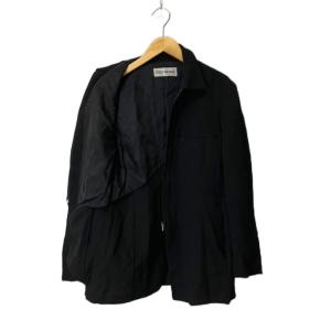 ISSEY MIYAKE ジャケット ジップアップ オールド ブラック
