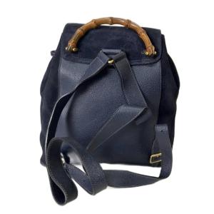 GUCCI バンブー リュックサック ネイビー 003・2058・0016
